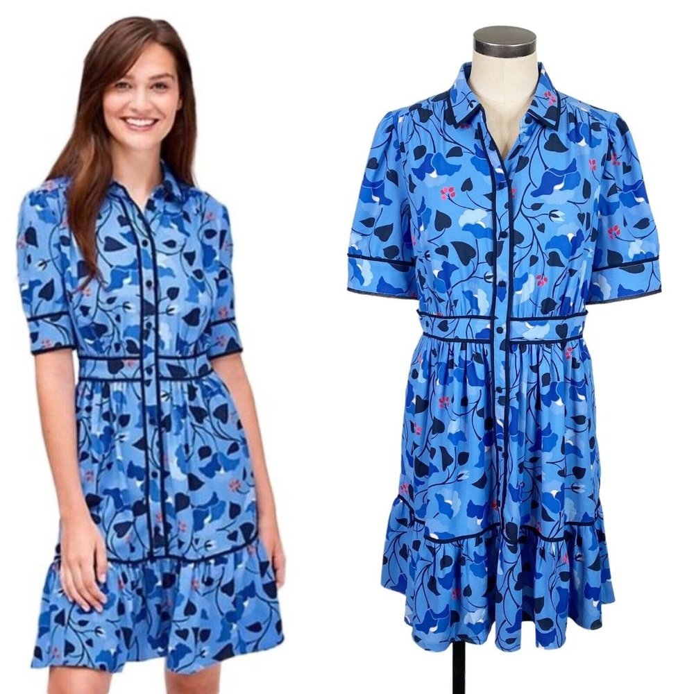 Kate Spade Blue Floral Dress
